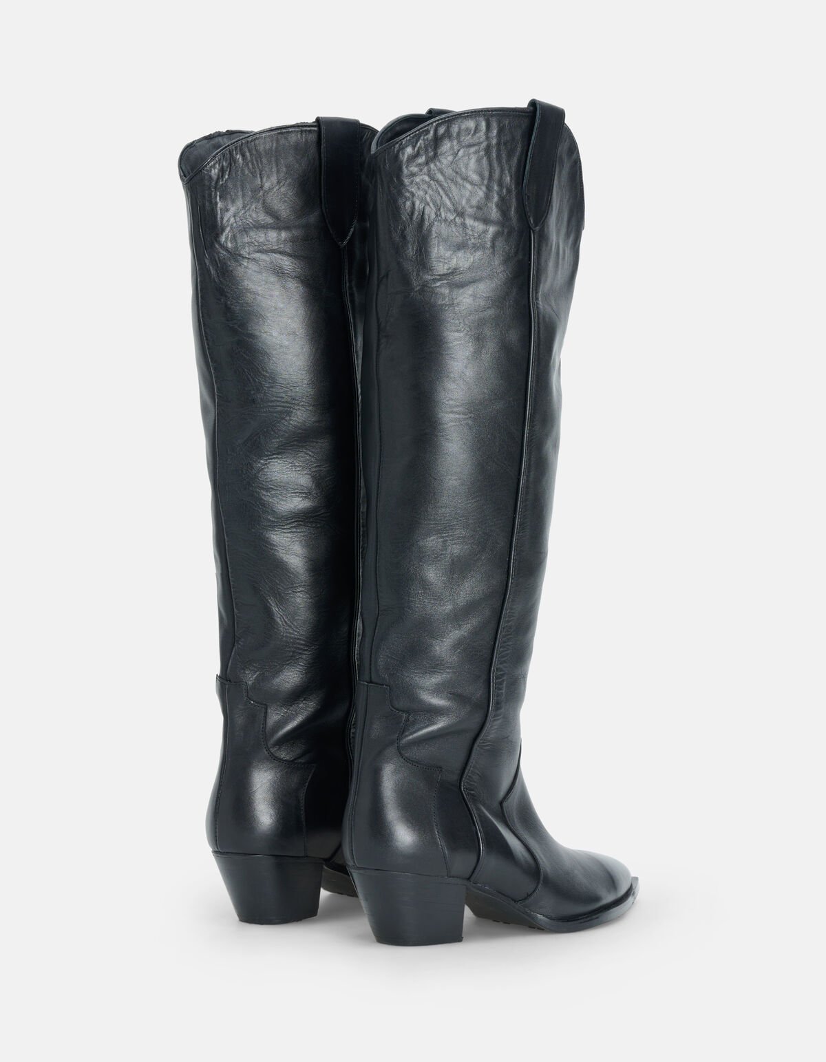 Hoge Leren Western Laars SHOEBY SHOES