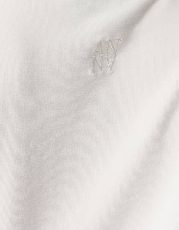 Basis T-shirt Wit By Anna SHOEBY WOMEN