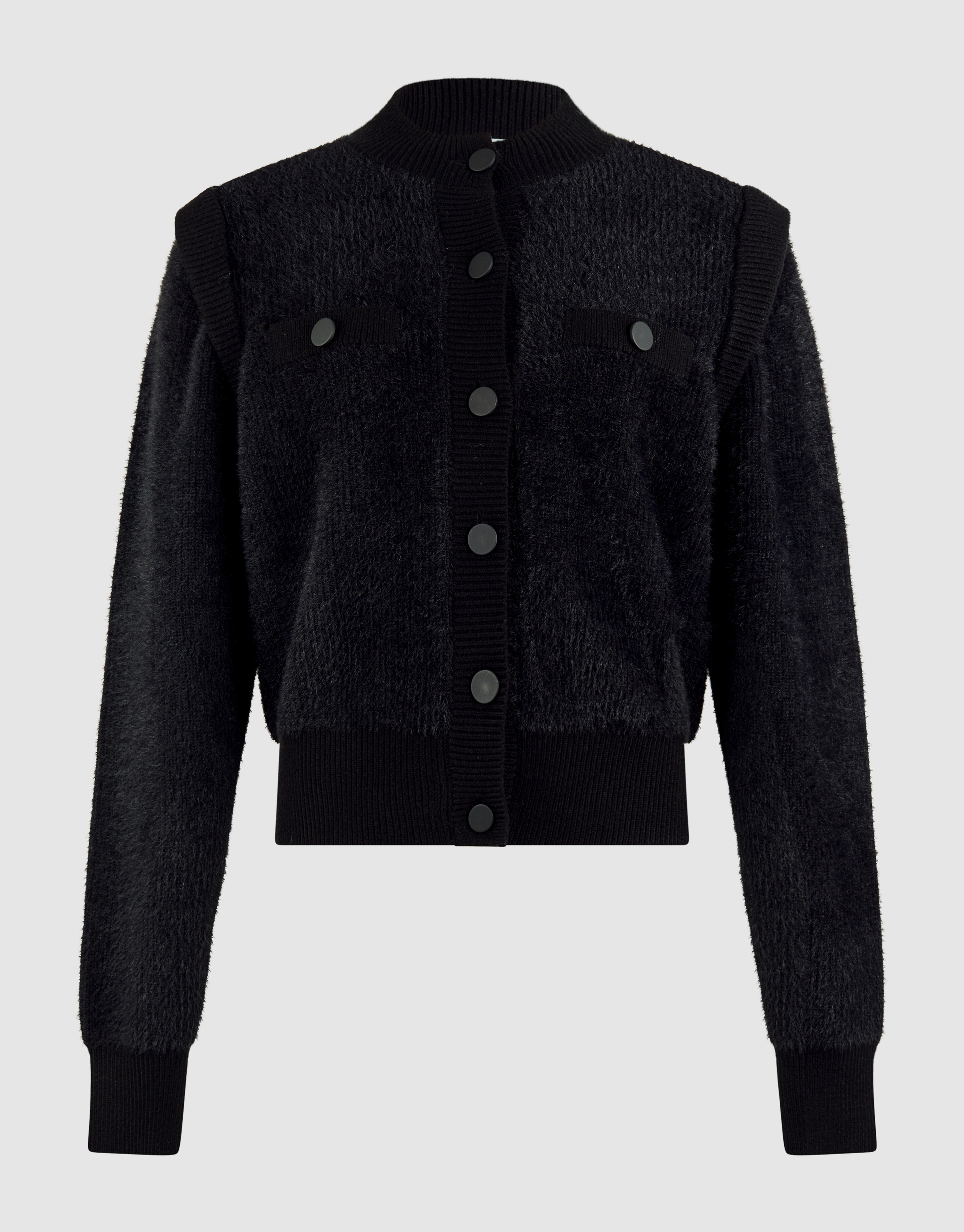 Button Vest Zwart By Mieke SHOEBY WOMEN