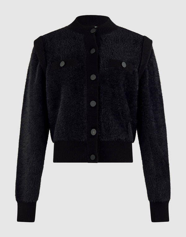 Button Vest Zwart By Mieke SHOEBY WOMEN
