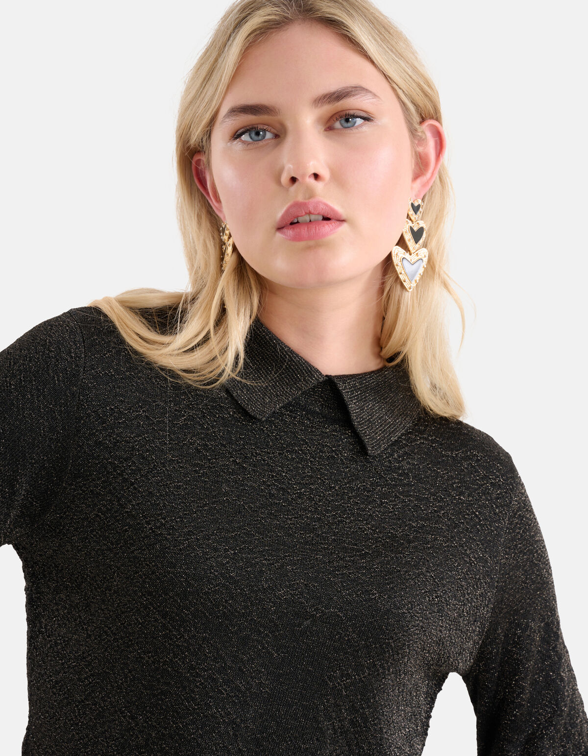 Glitter Trui Zwart SHOEBY WOMEN