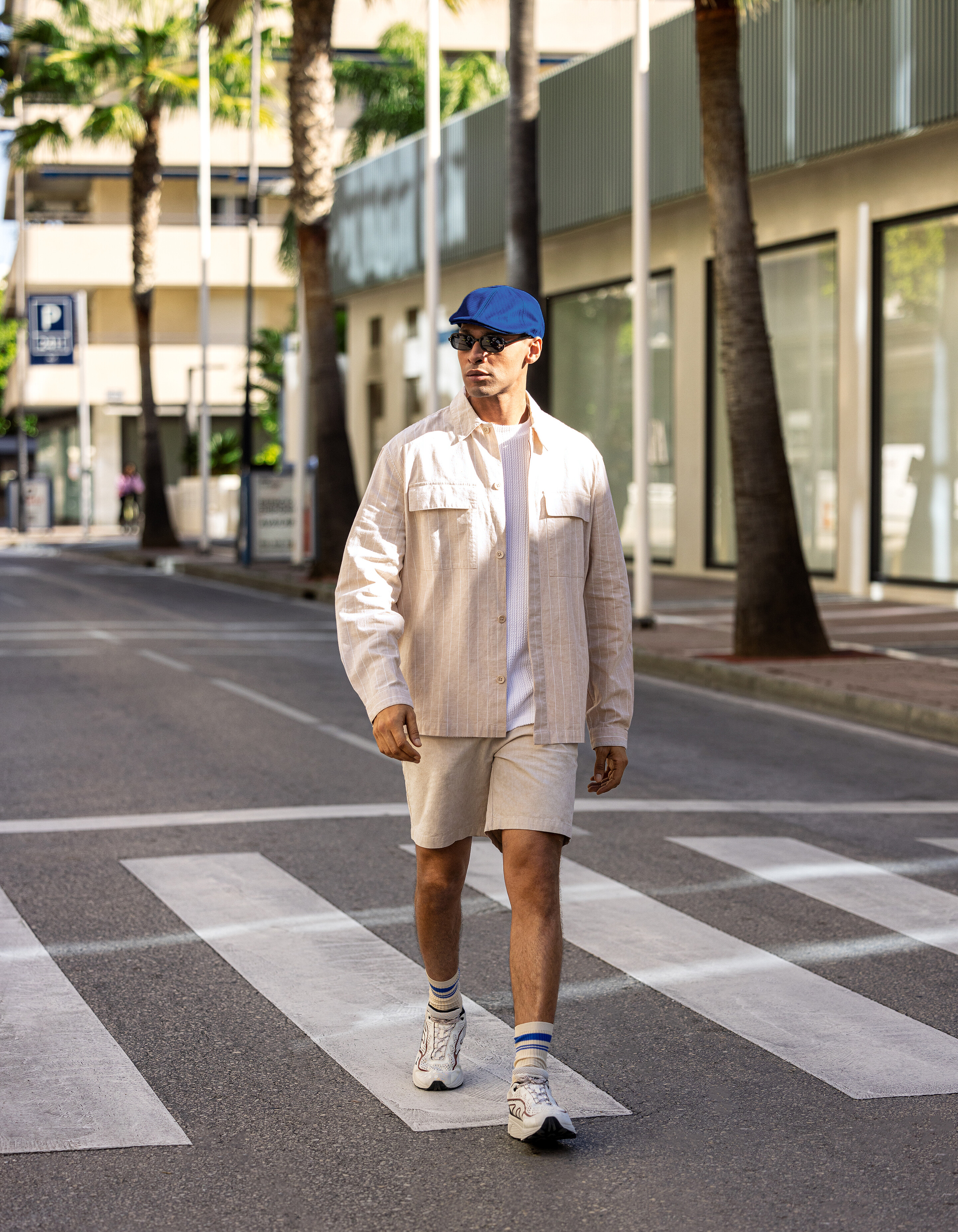 Linnen Overshirt Beige SHOEBY MEN