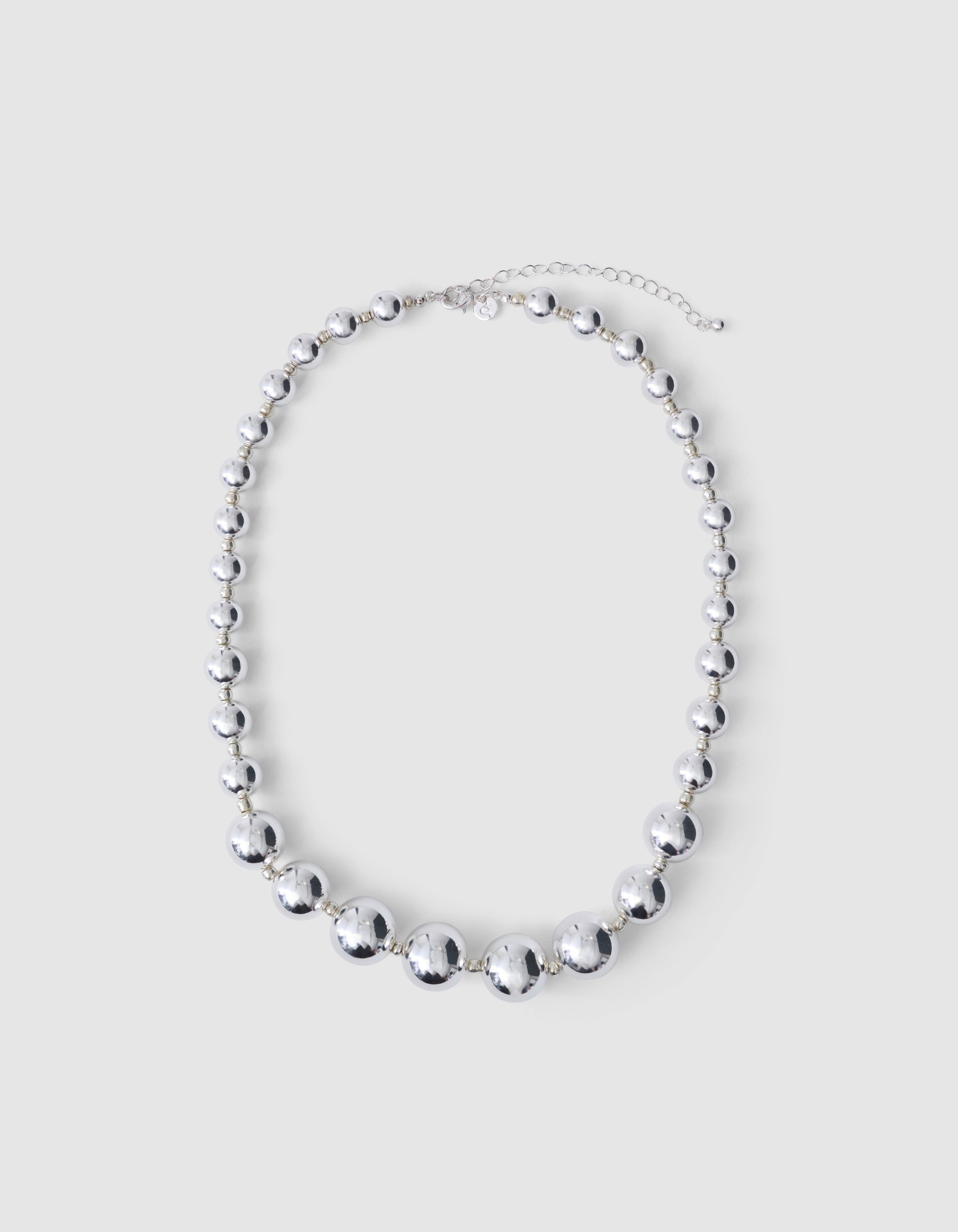 Beaded Ketting Zilver SHOEBY ACCESSOIRES