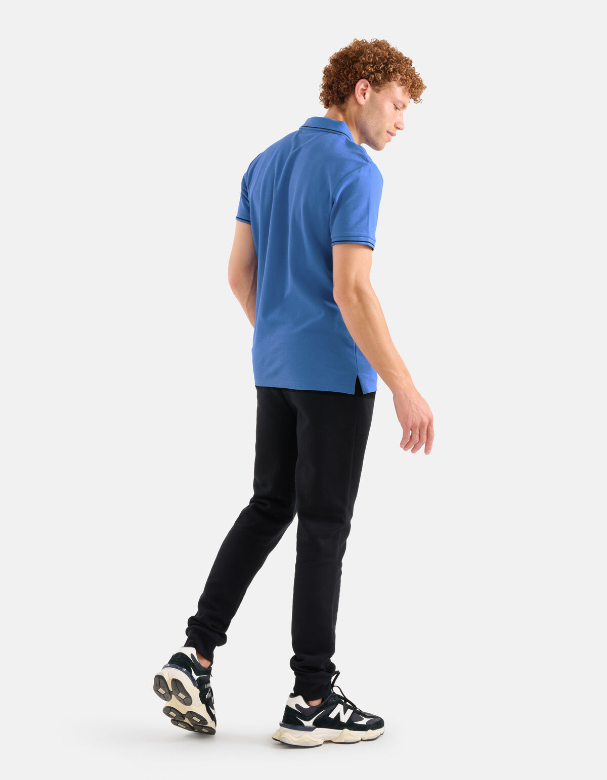 Basis Polo Blauw SHOEBY MEN