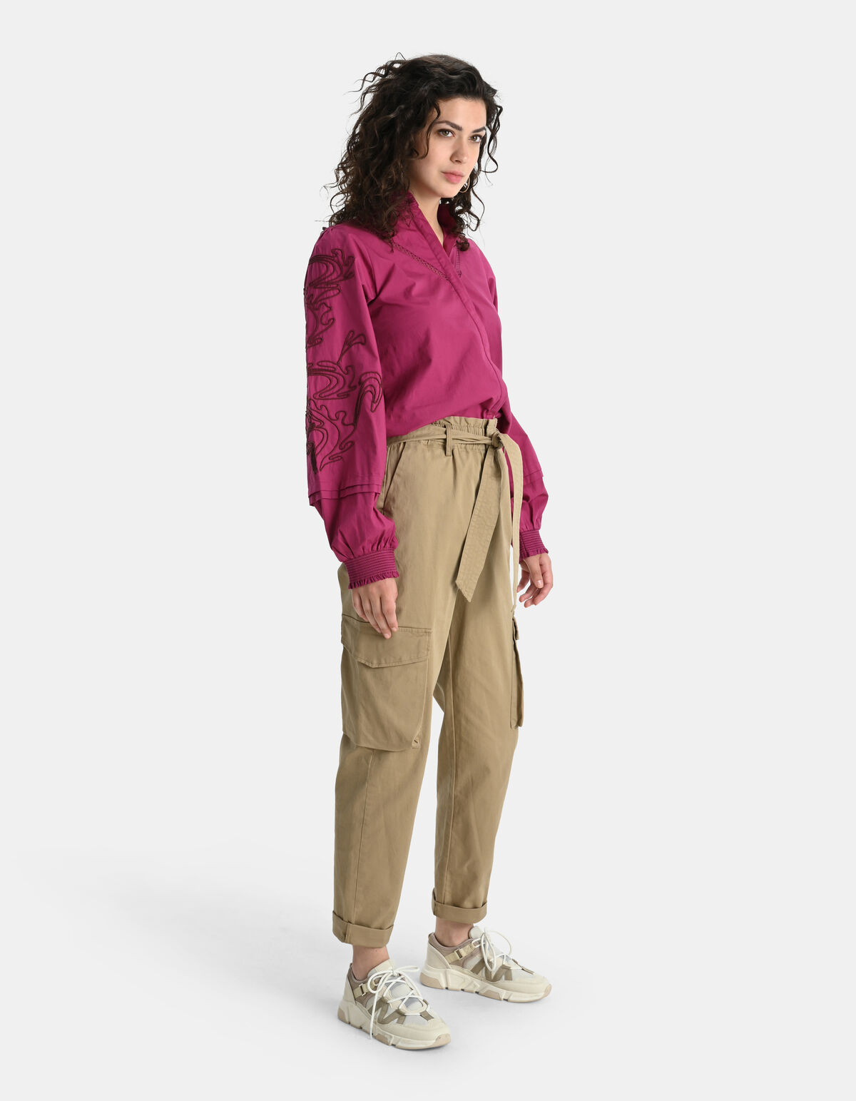 Cord Embro Blouse SHOEBY WOMEN