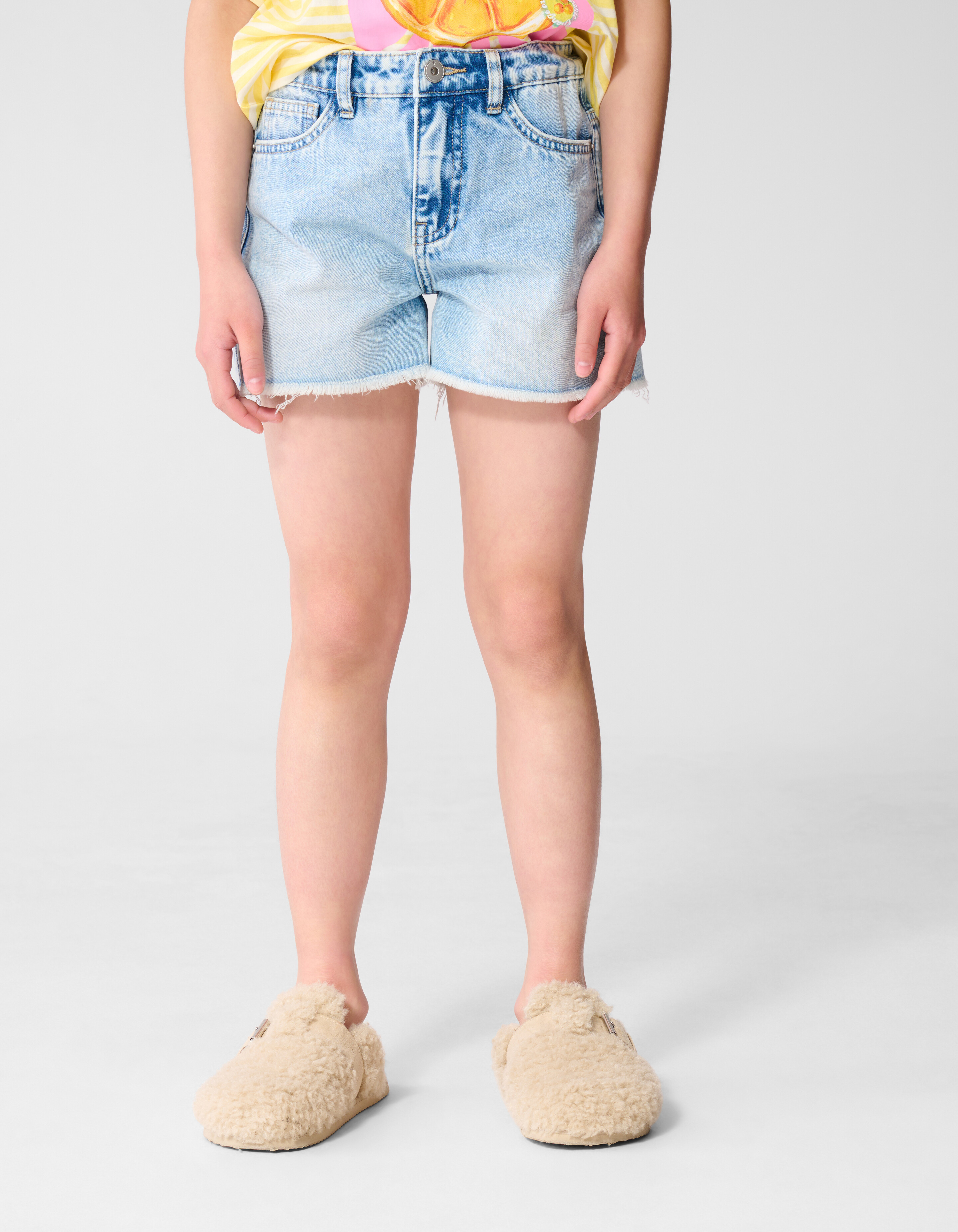 Basis Denim Short Blauw SHOEBY GIRLS