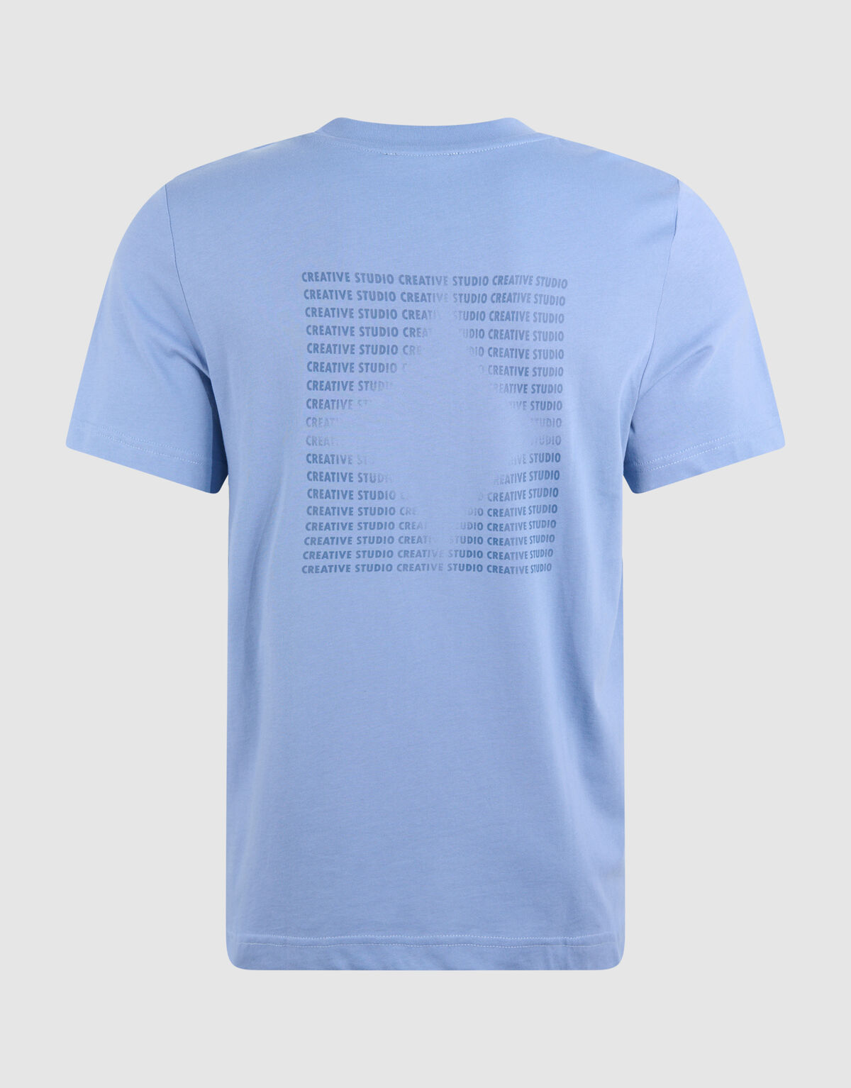 Tekst Artwork T-shirt Lichtblauw SHOEBY MEN