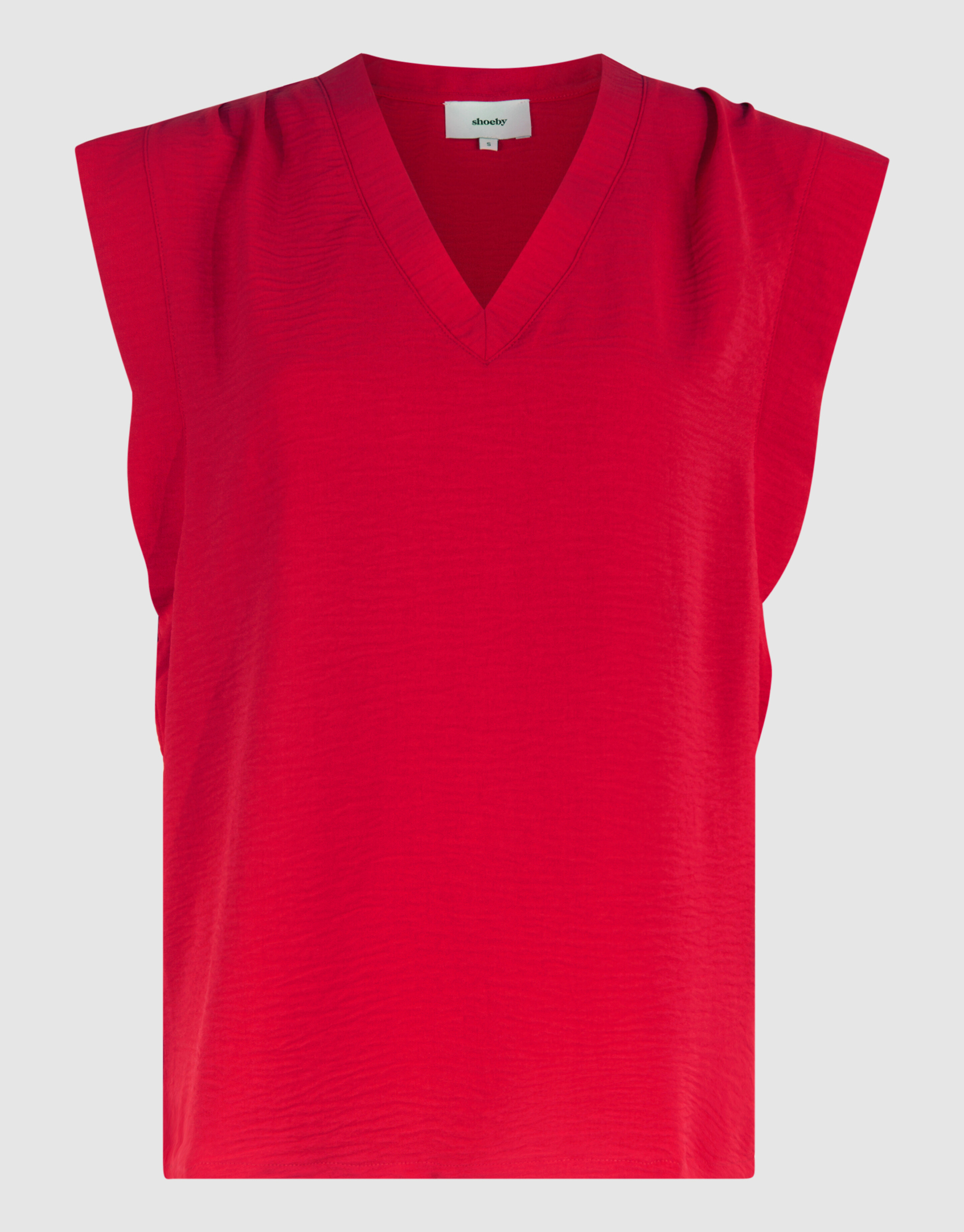 V-hals Top Rood SHOEBY WOMEN