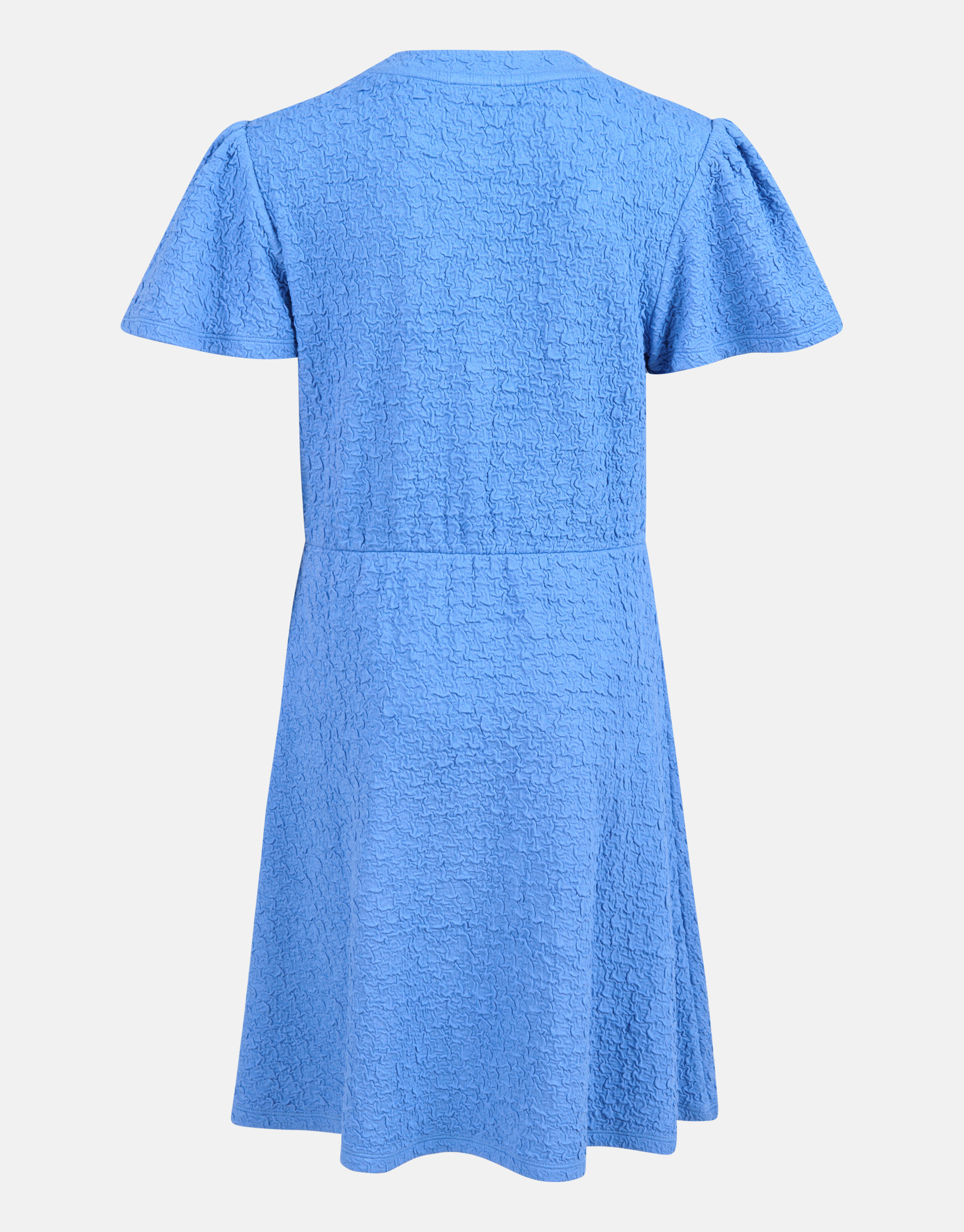 Structuur Skater Jurk Blauw SHOEBY GIRLS