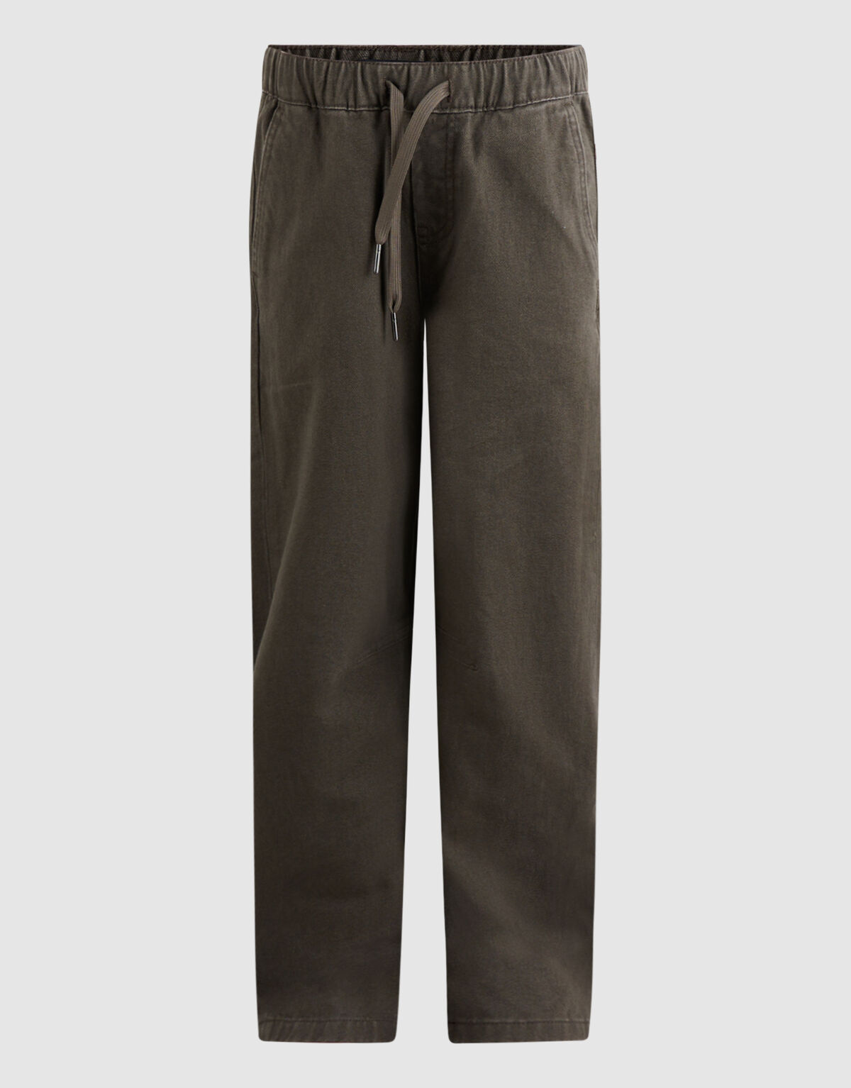 Twill Barrel Fit Broek Donkergroen SHOEBY BOYS