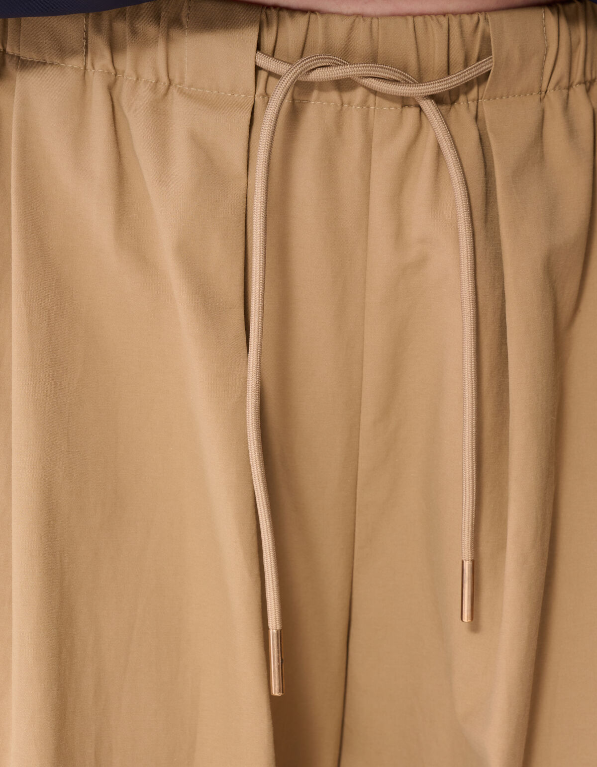 Loose Fit Cargo Broek Zand SHOEBY WOMEN