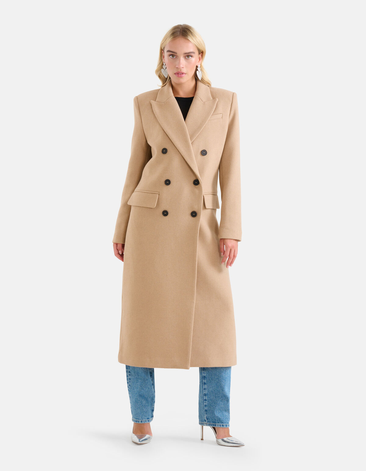 Oversized Jas Beige By Monica SHOEBY WOMEN