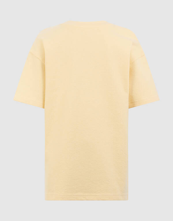 Cafe Tropico Towelling T-shirt Geel SHOEBY BOYS