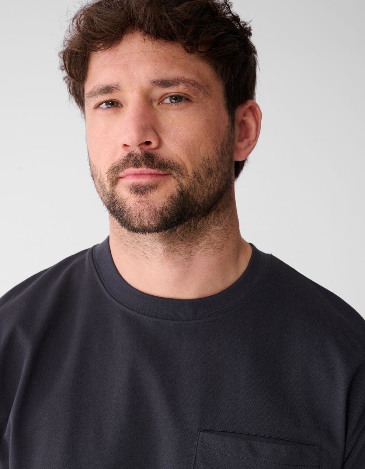 Pocket T-shirt Zwart SHOEBY MEN