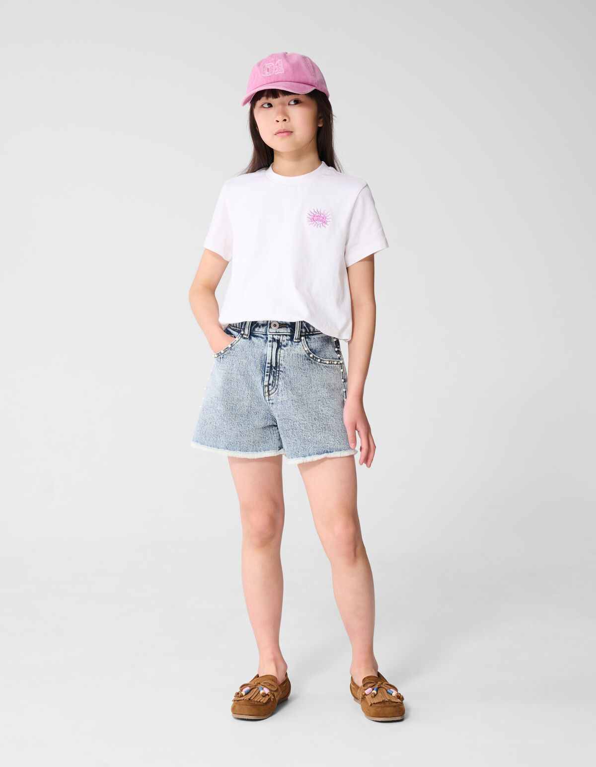 Balloon Artwork T-shirt Wit SHOEBY GIRLS