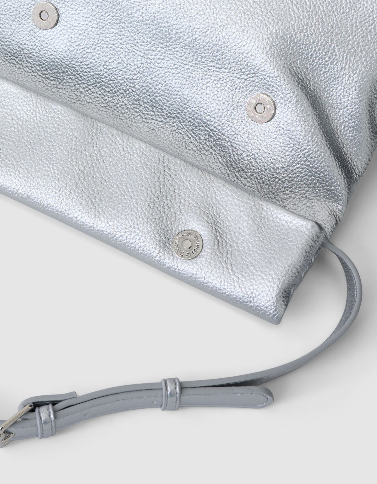 Folded Tas Zilver SHOEBY ACCESSOIRES