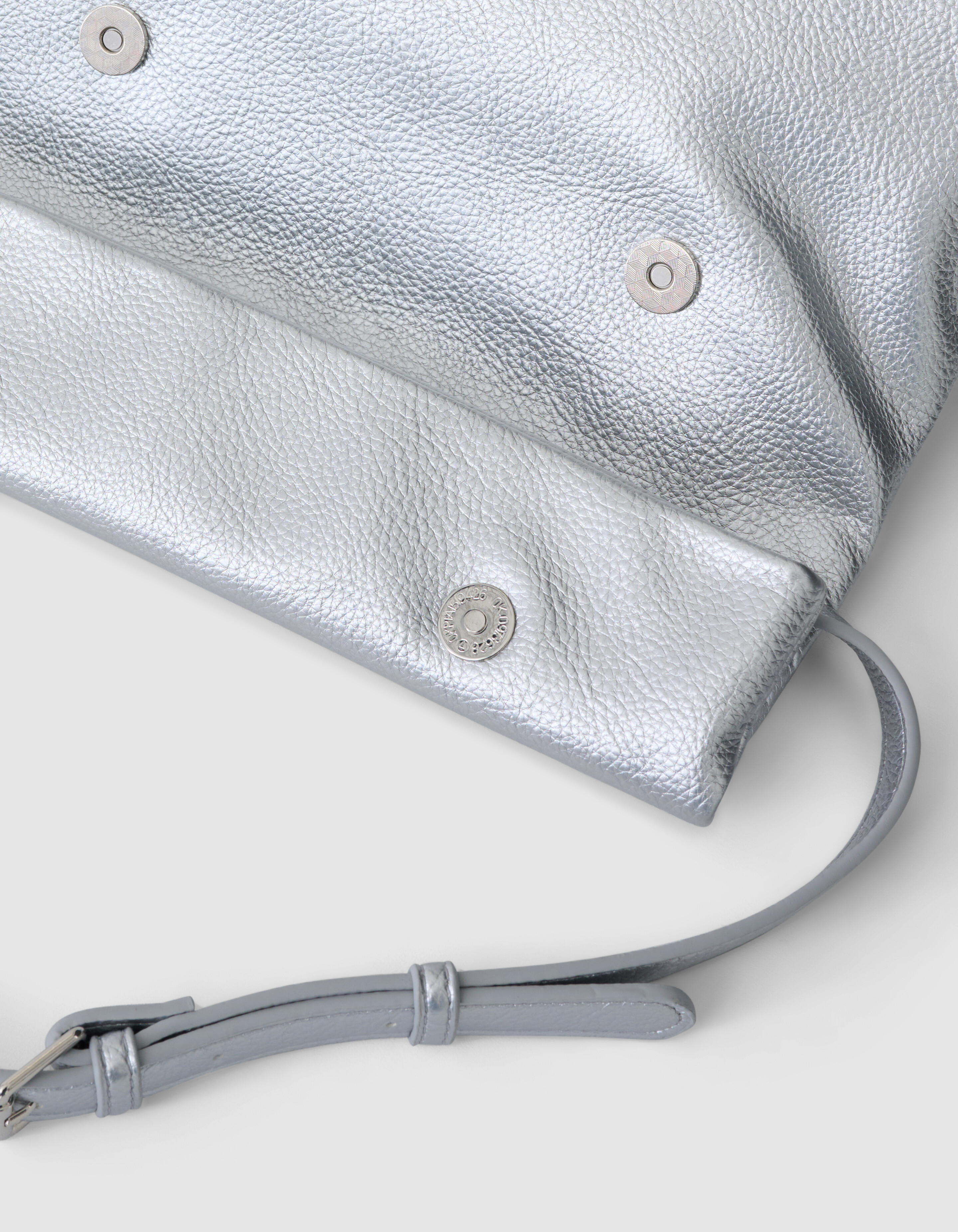 Folded Tas Zilver SHOEBY ACCESSOIRES