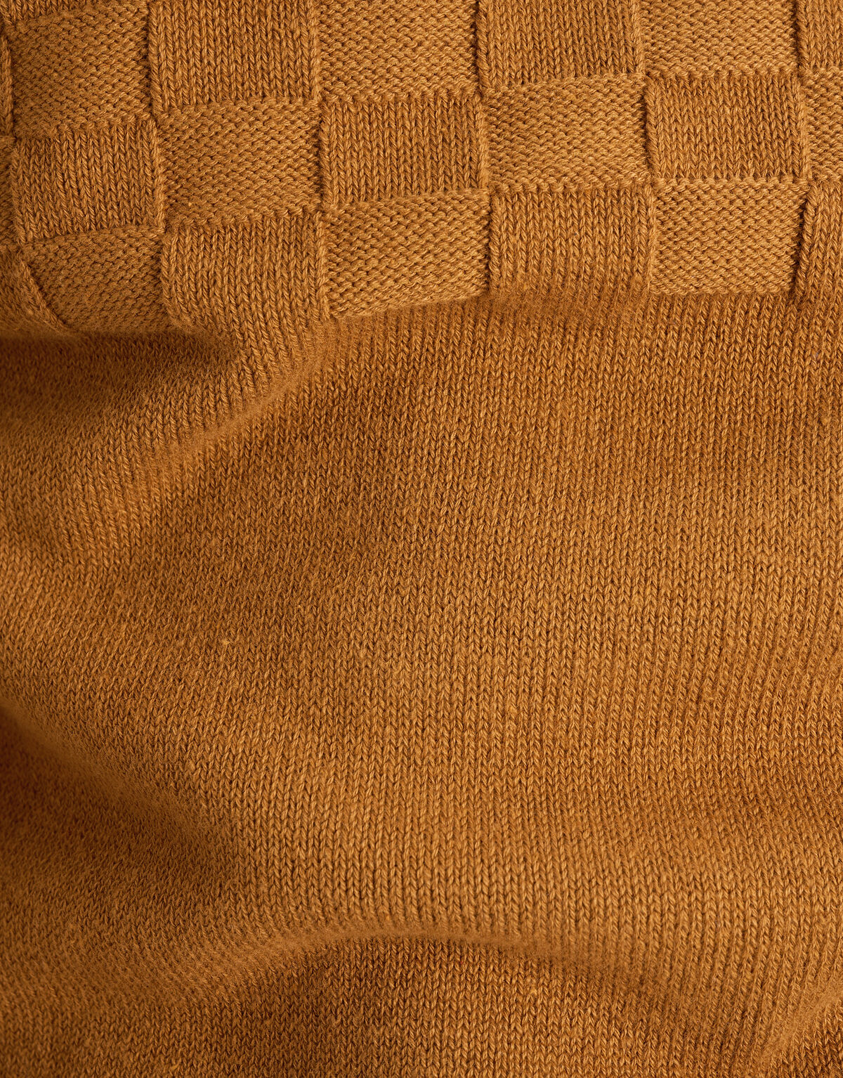 Geblokte Trui Bruin SHOEBY MEN