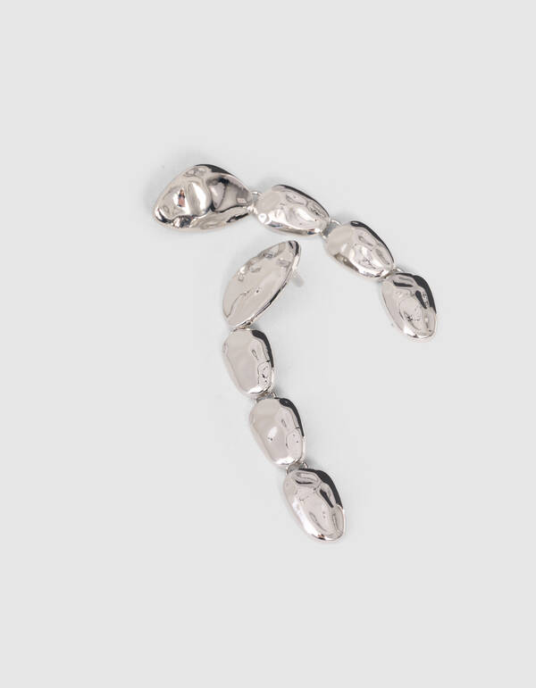 Hanging Stone Oorbellen Zilver SHOEBY ACCESSOIRES