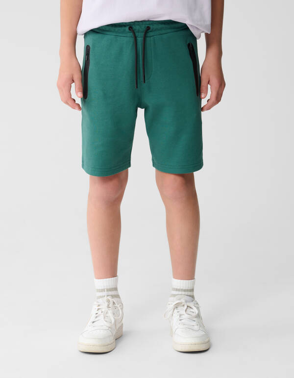 Tech Short Donkergroen SHOEBY BOYS