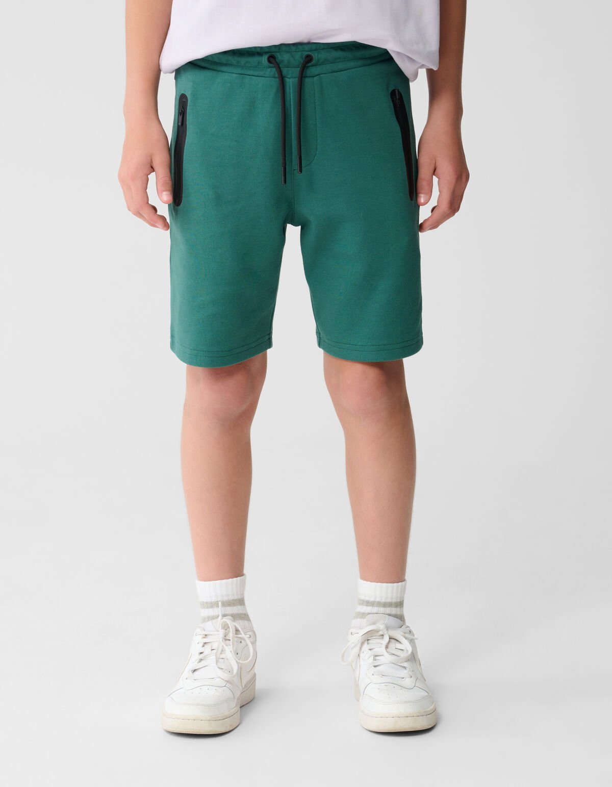 Tech Short Donkergroen SHOEBY BOYS