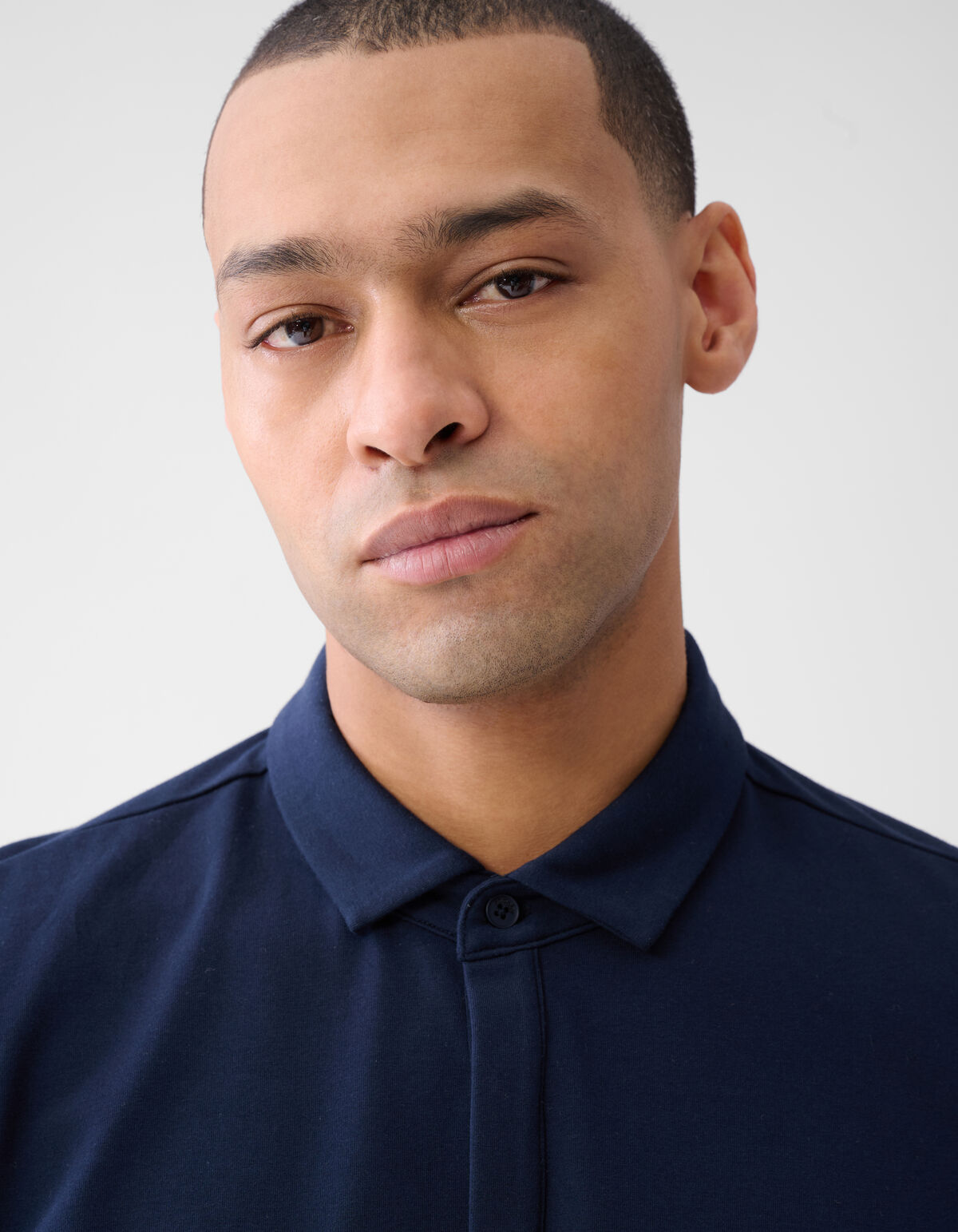 Jersey Polo Donkerblauw SHOEBY MEN