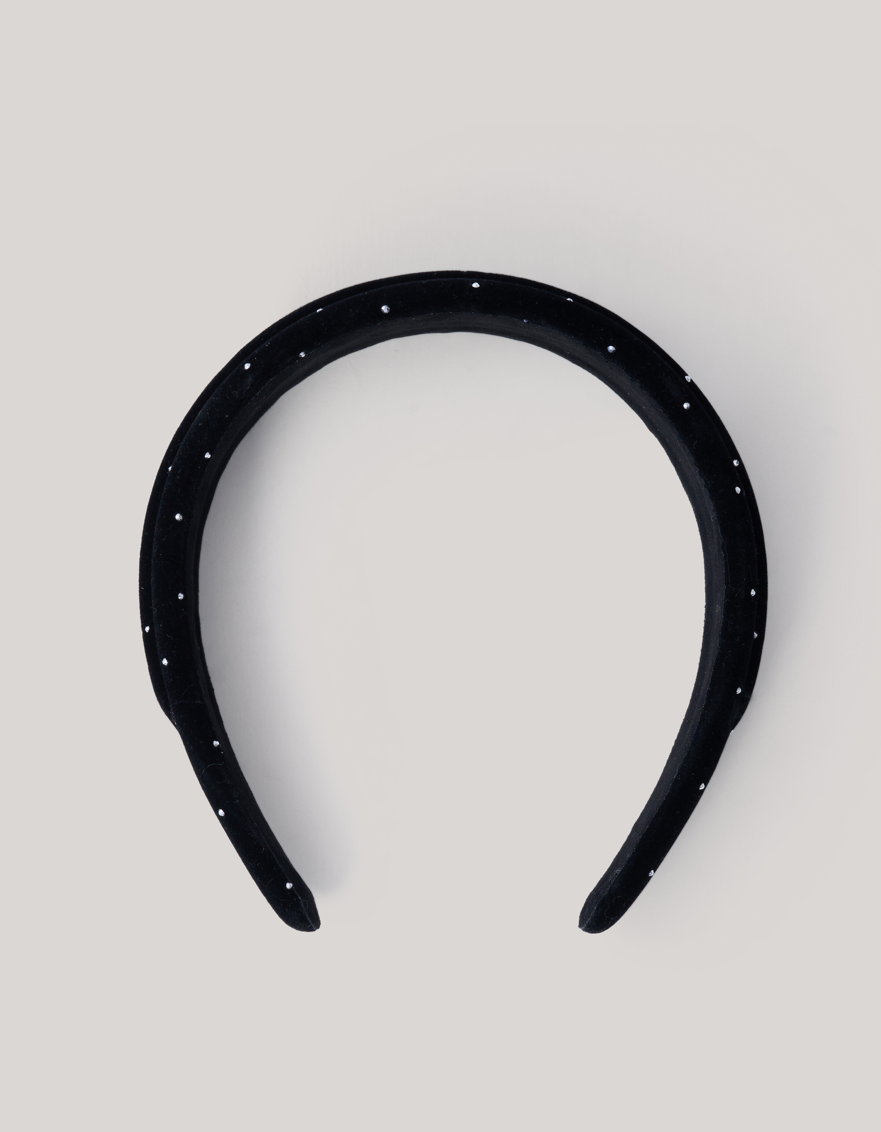 Velvet Studs Haarband Zwart SHOEBY ACCESSOIRES