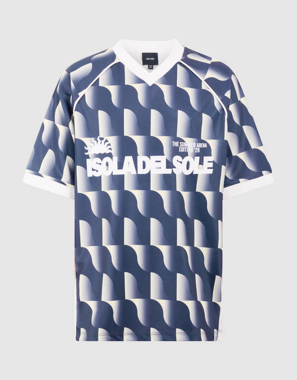 Sporty Text T-shirt Donkerblauw SHOEBY BOYS