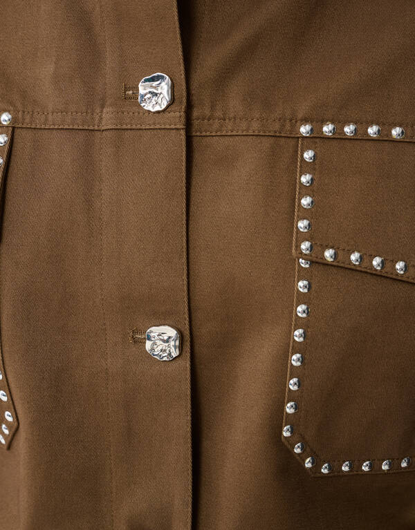 Studs Jack Khaki SHOEBY WOMEN