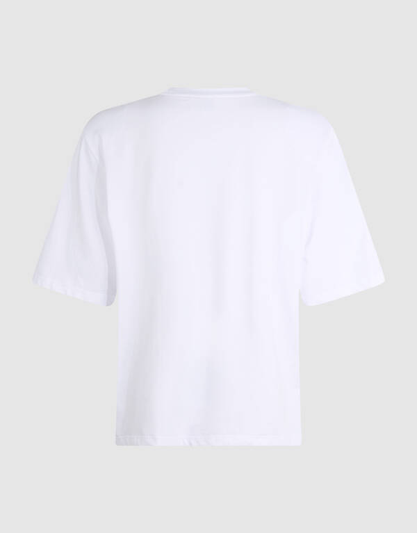 Split T-shirt Wit SHOEBY WOMEN