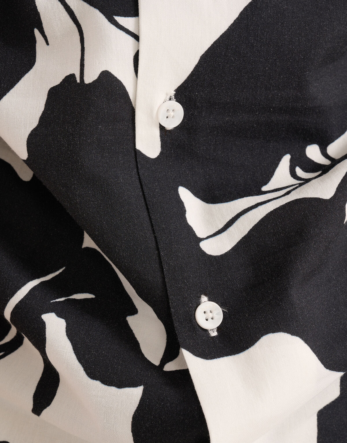 Artwork Overhemd Zwart/Wit SHOEBY MEN