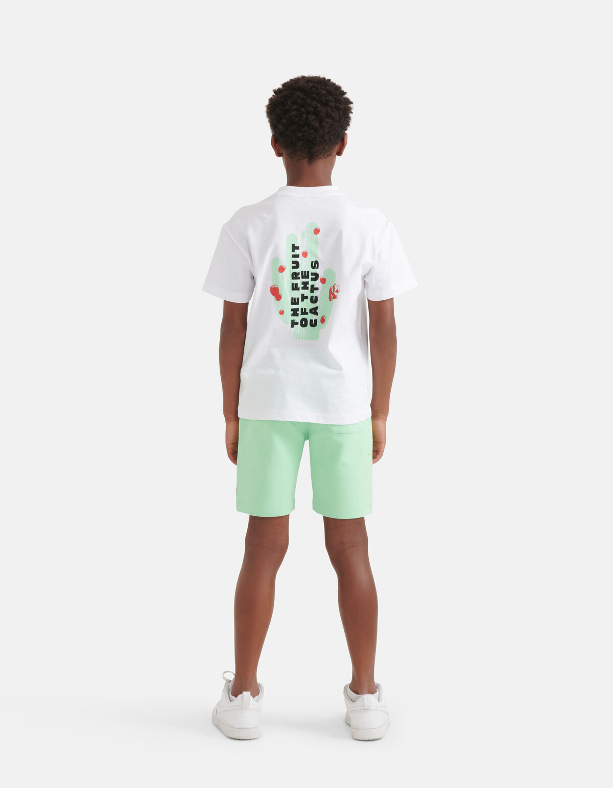 Artwork T-shirt Wit SHOEBY BOYS
