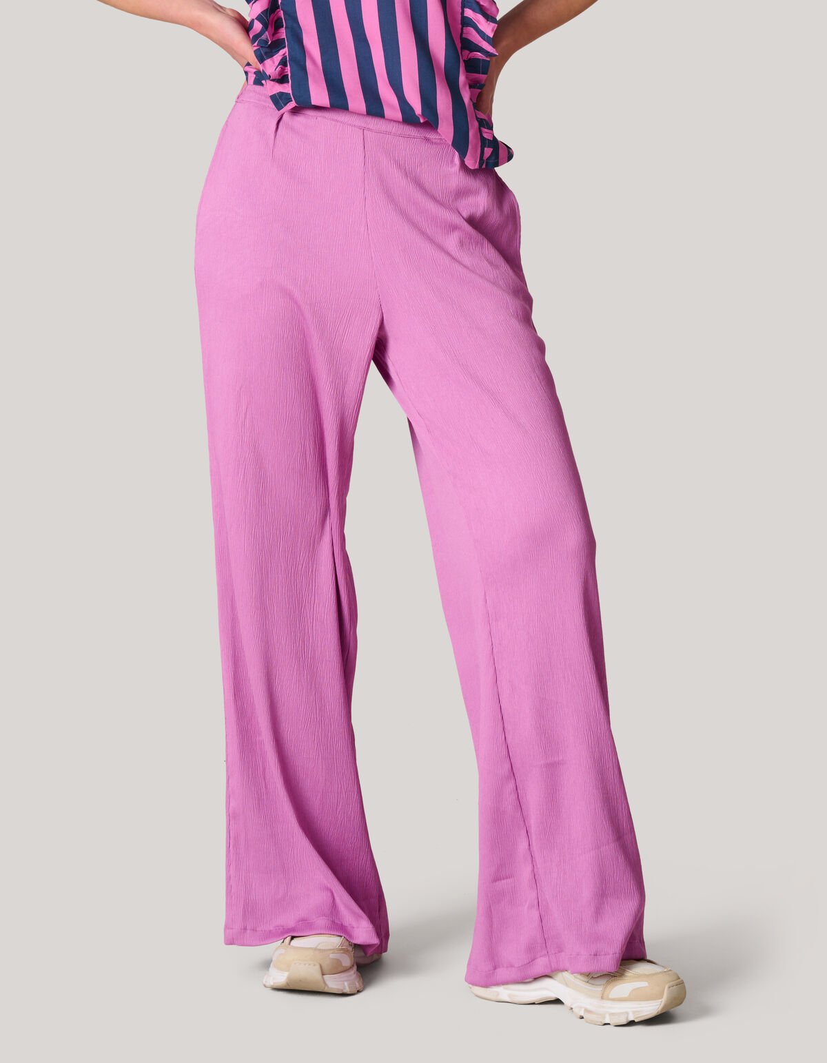 Crinkle Broek Roze SHOEBY WOMEN