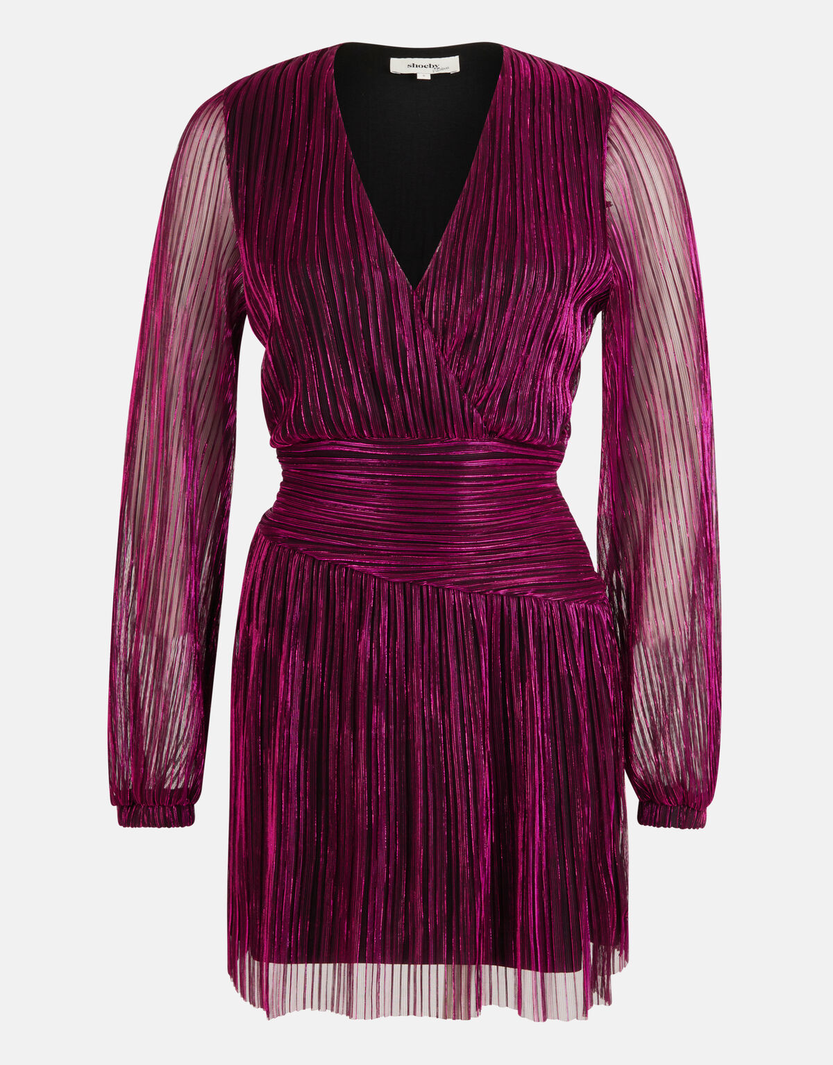 Crinkle Jurk Roze By Nicolette SHOEBY WOMEN