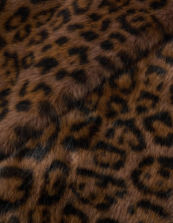 Leopard Sjaal Bruin SHOEBY GIRLS