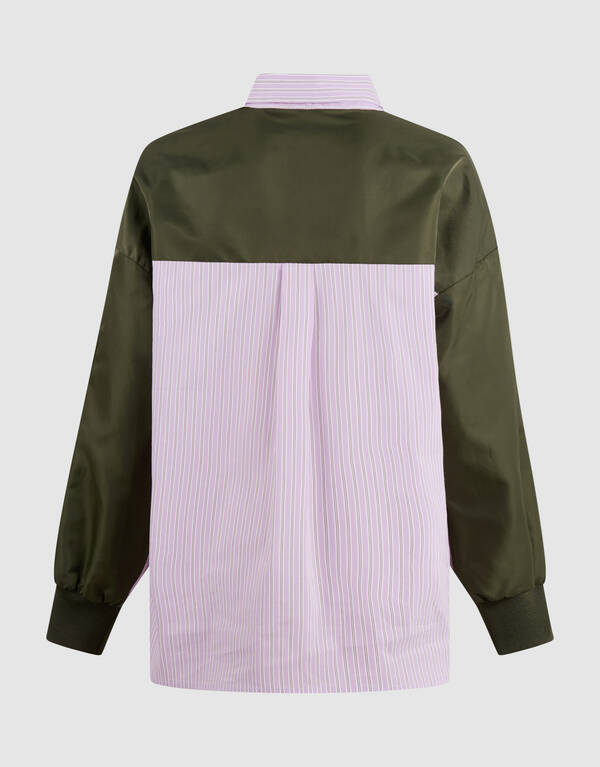 Oversized Bomber Blouse Lichtpaars SHOEBY GIRLS