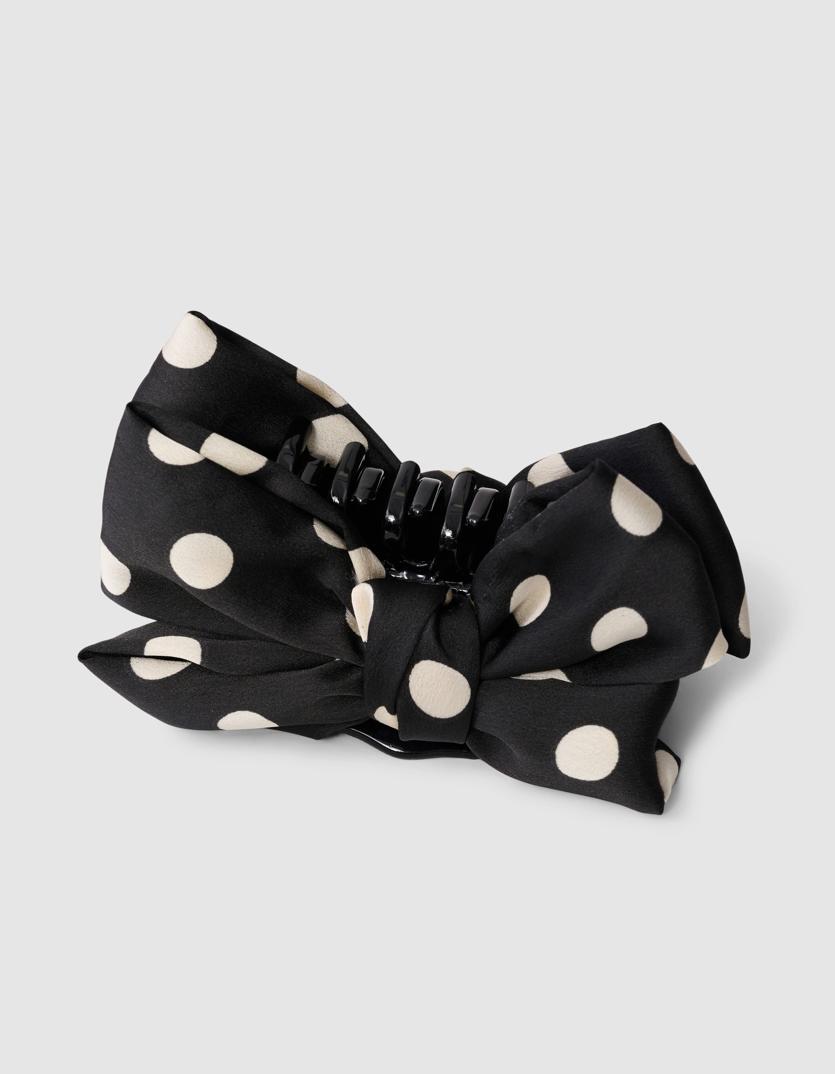 Stip Strik Haarclip Zwart SHOEBY ACCESSOIRES