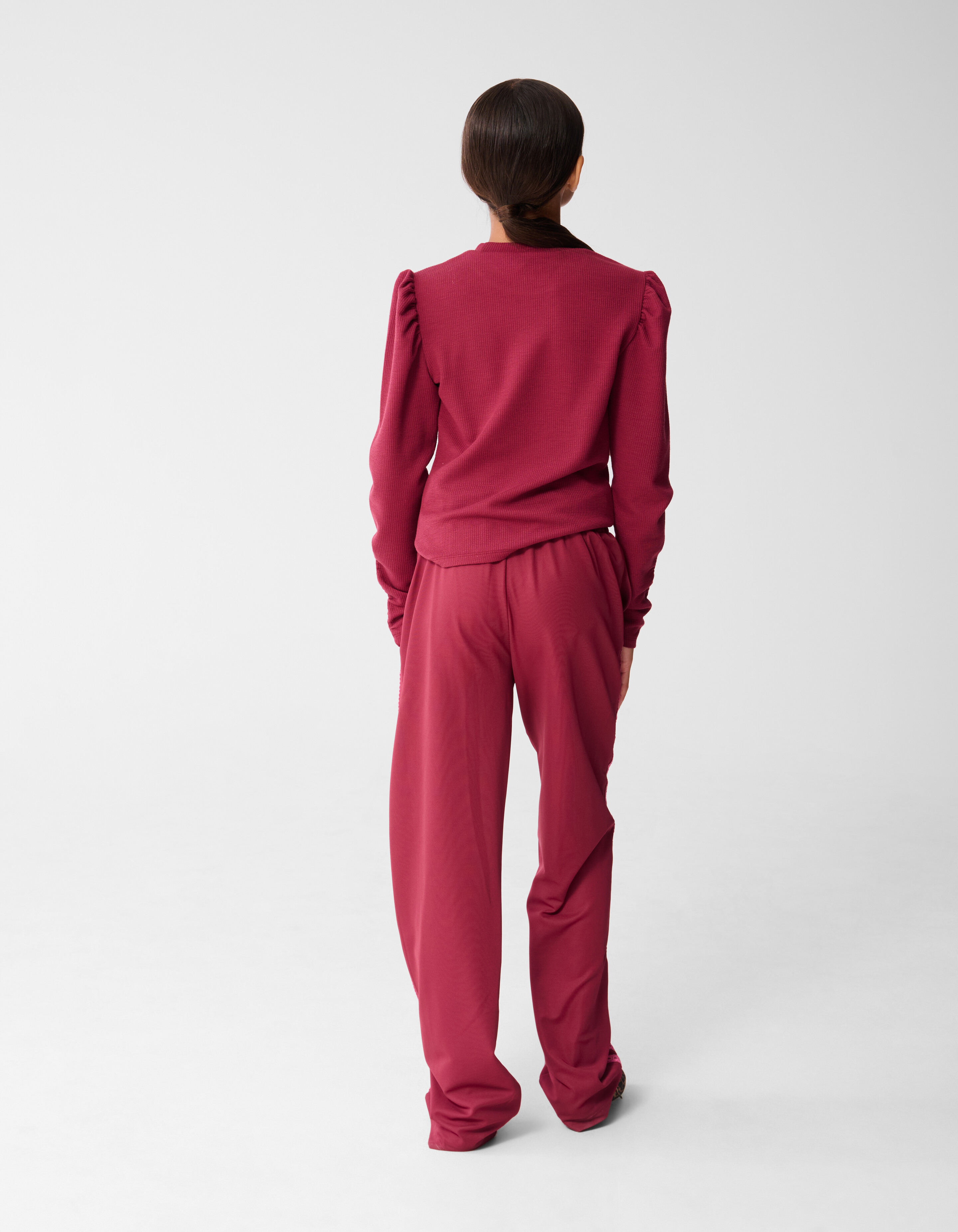 Puff Top Donkerrood SHOEBY GIRLS