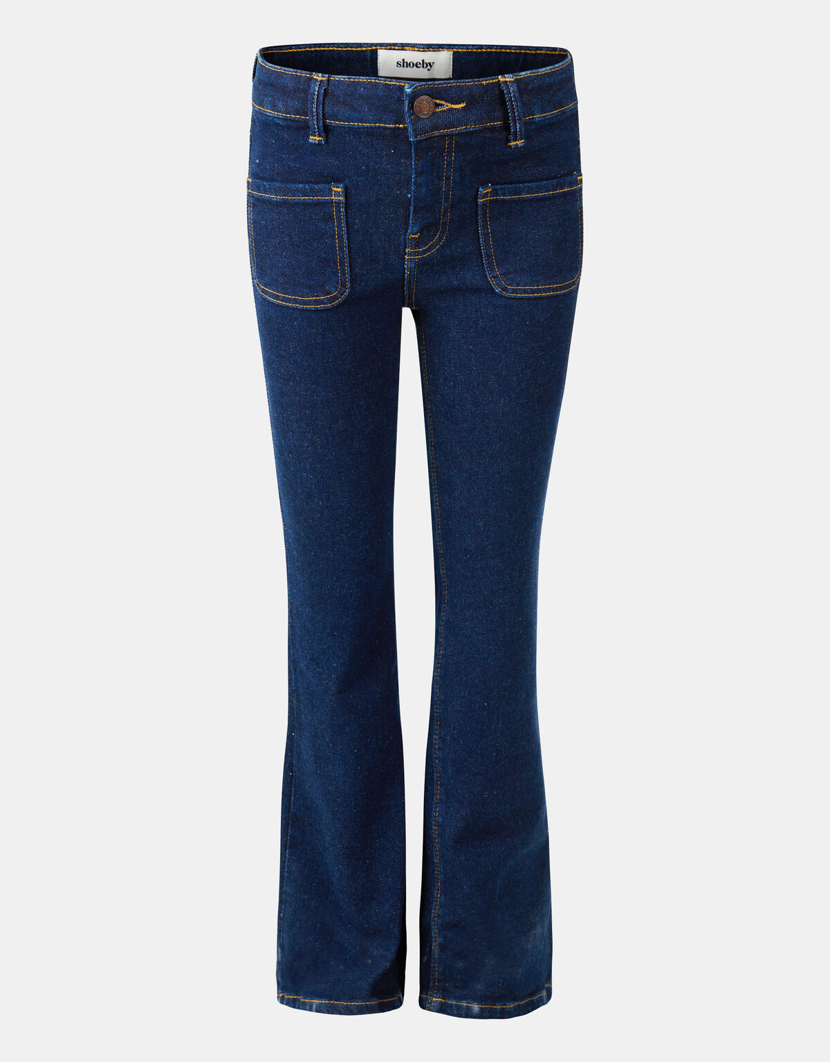 Flared Fit Broek Darkdenim SHOEBY GIRLS