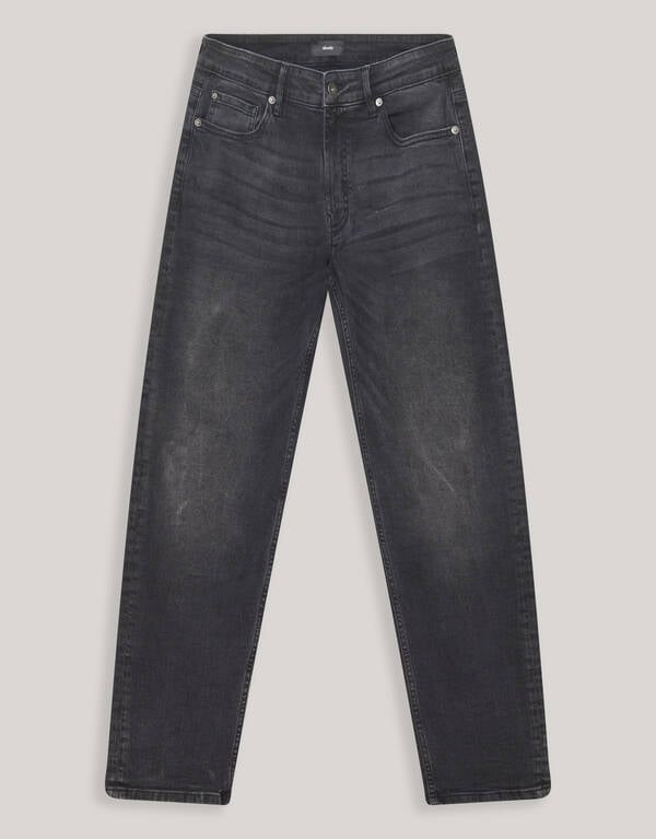 Slim Fit Jeans Washed Black L32 SHOEBY MEN