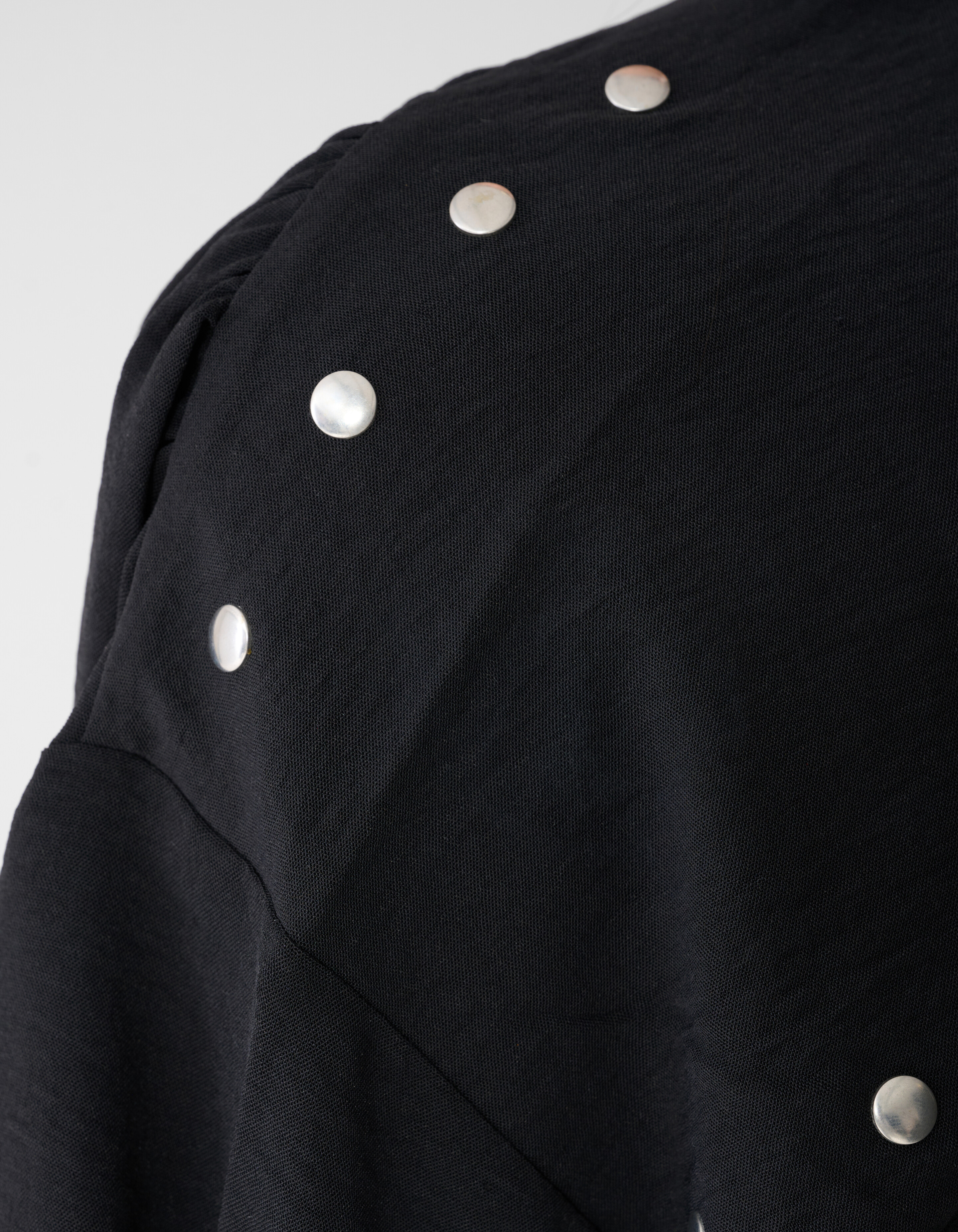 Twist Studded Blouse Zwart SHOEBY WOMEN