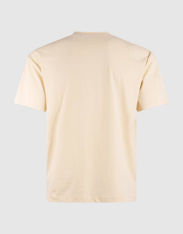 Organic Artwork T-shirt Lichtgeel SHOEBY MEN