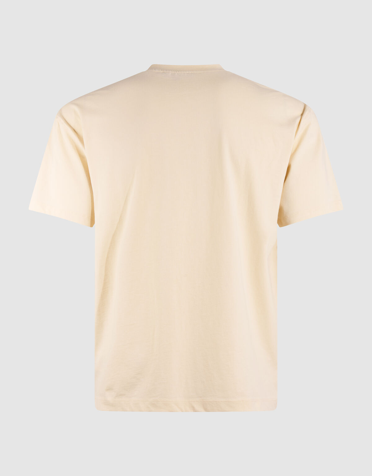 Organic Artwork T-shirt Lichtgeel SHOEBY MEN