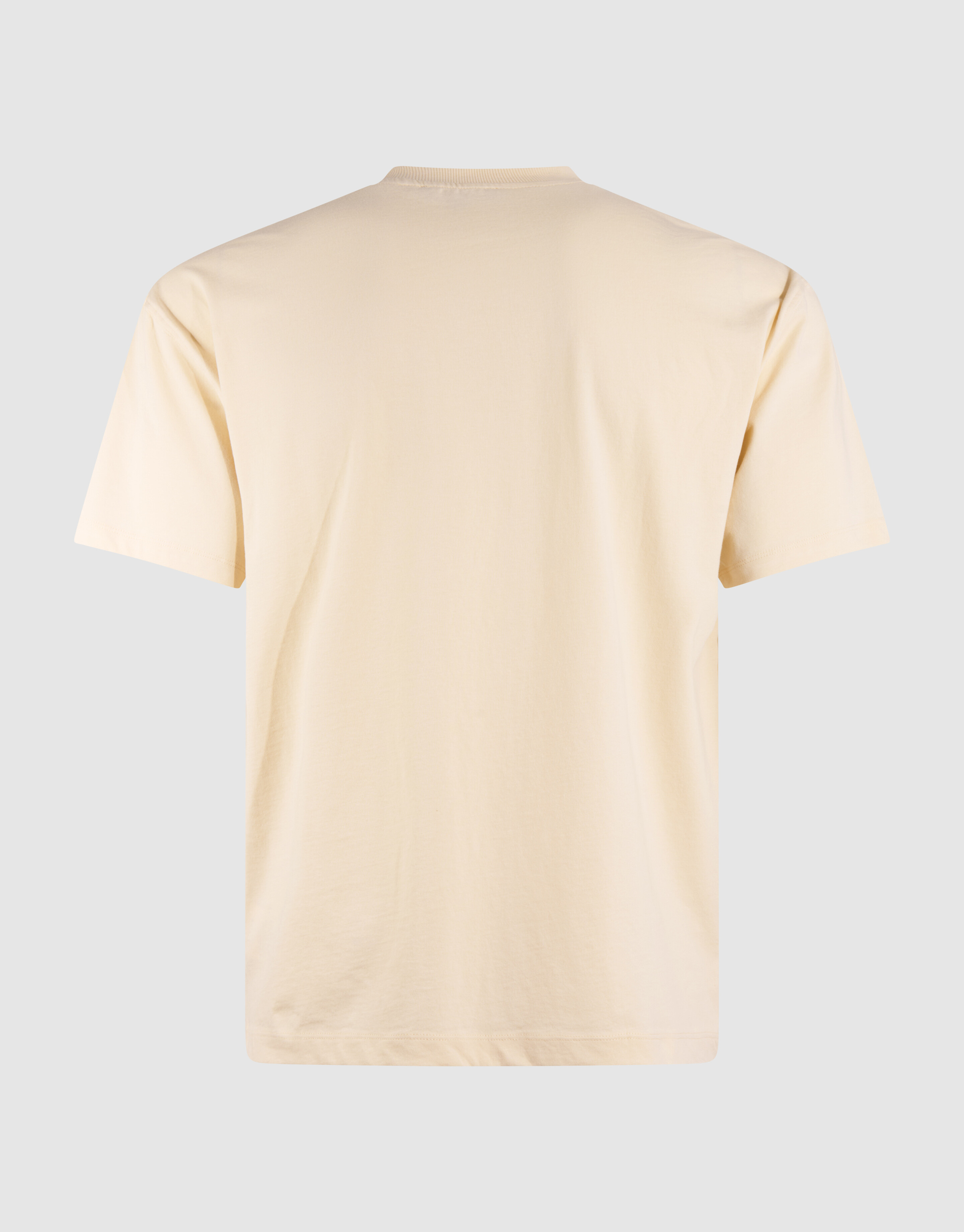 Organic Artwork T-shirt Lichtgeel SHOEBY MEN