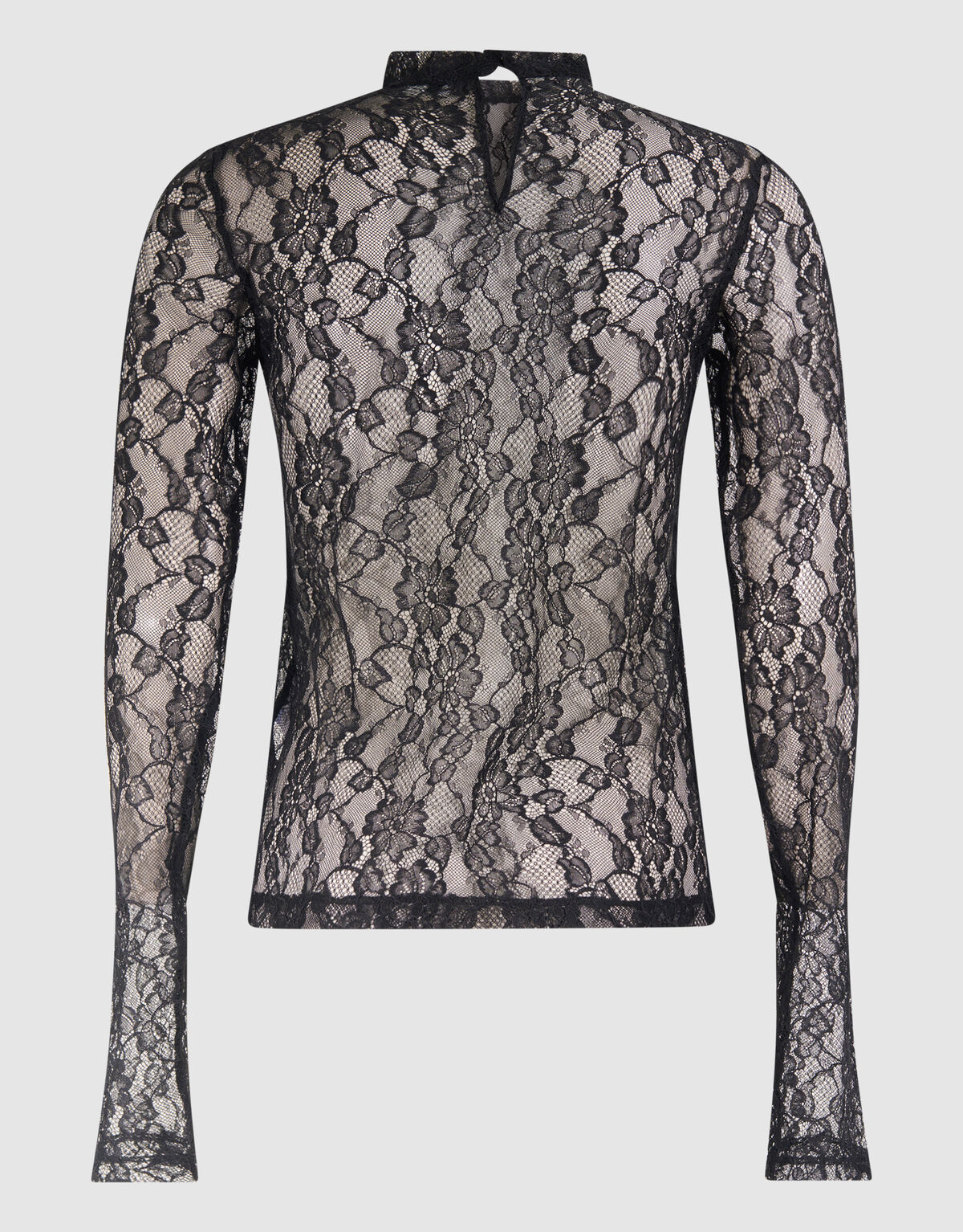 Kanten Bloem Top Zwart SHOEBY WOMEN
