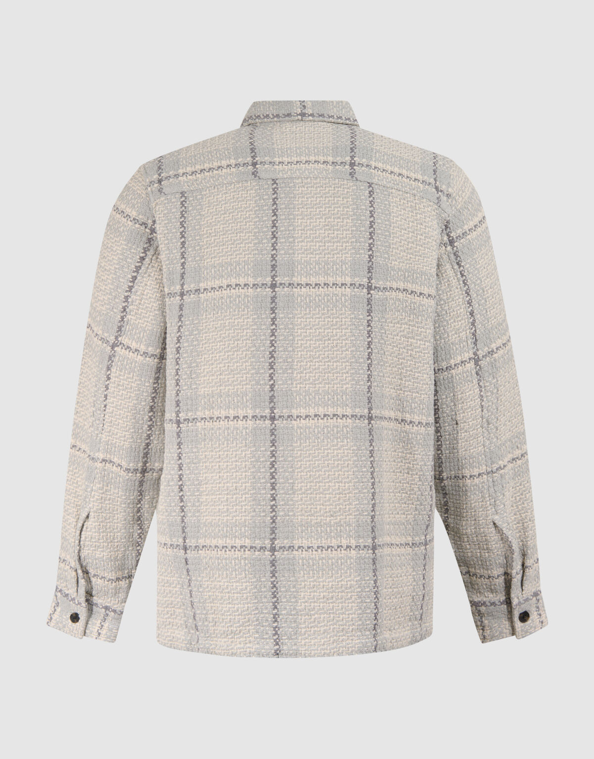 Ruiten Overshirt Gebroken Wit SHOEBY MEN