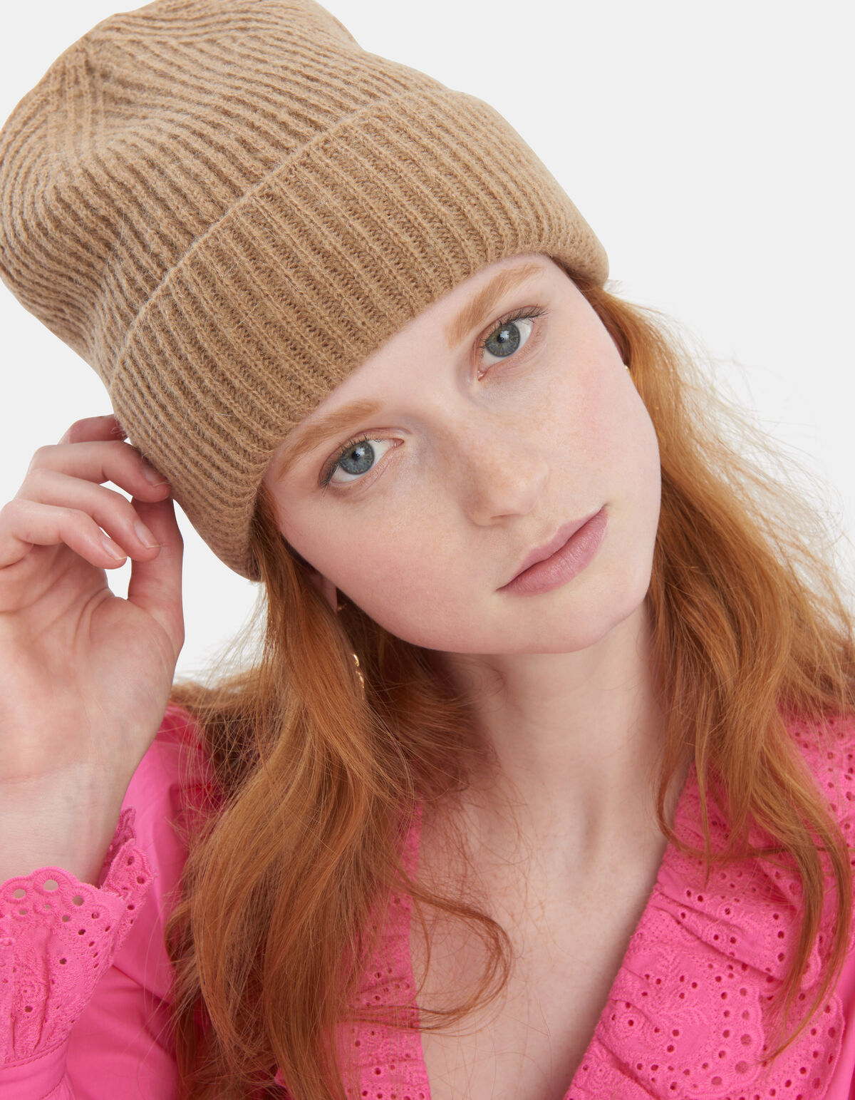 Alpaca Beanie Bruin ACCESSOIRES SHOEBY