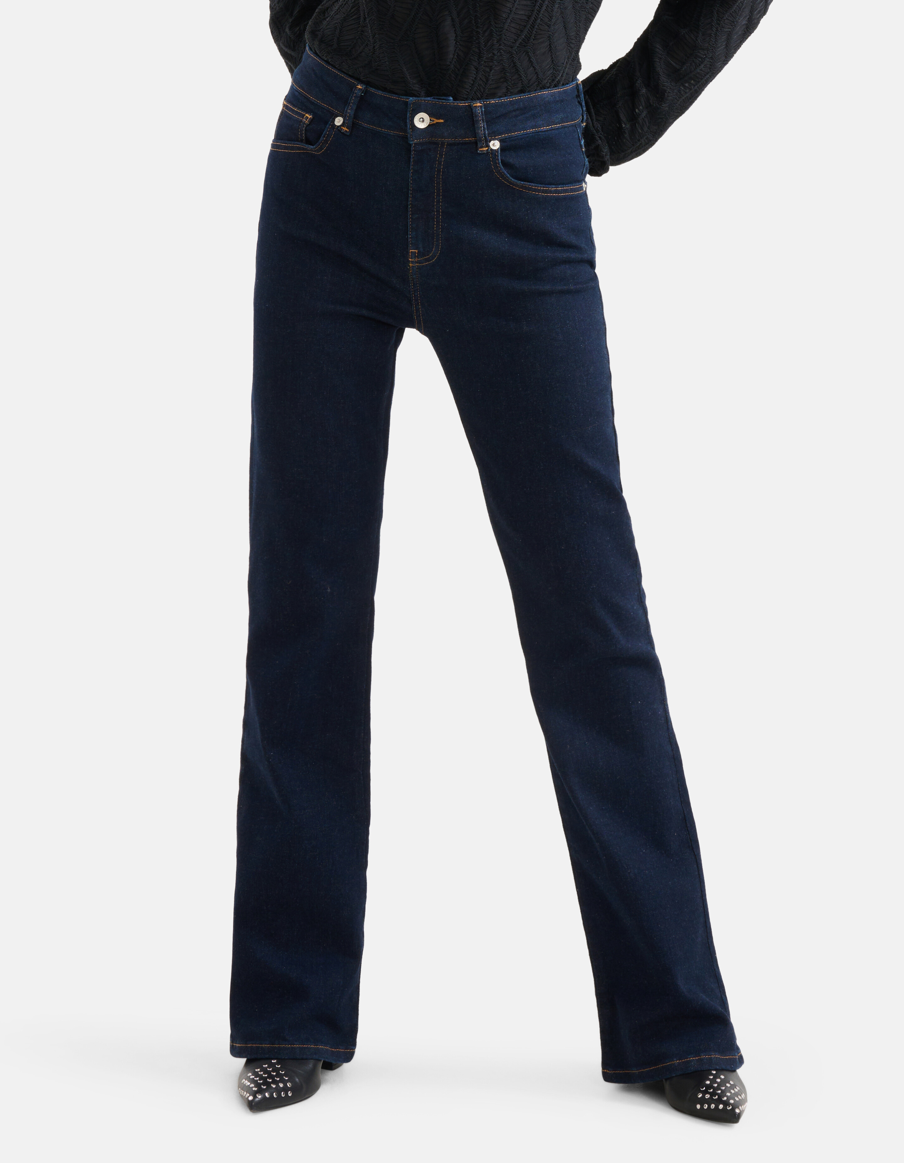 Flared Jeans Donkerblauw SHOEBY WOMEN