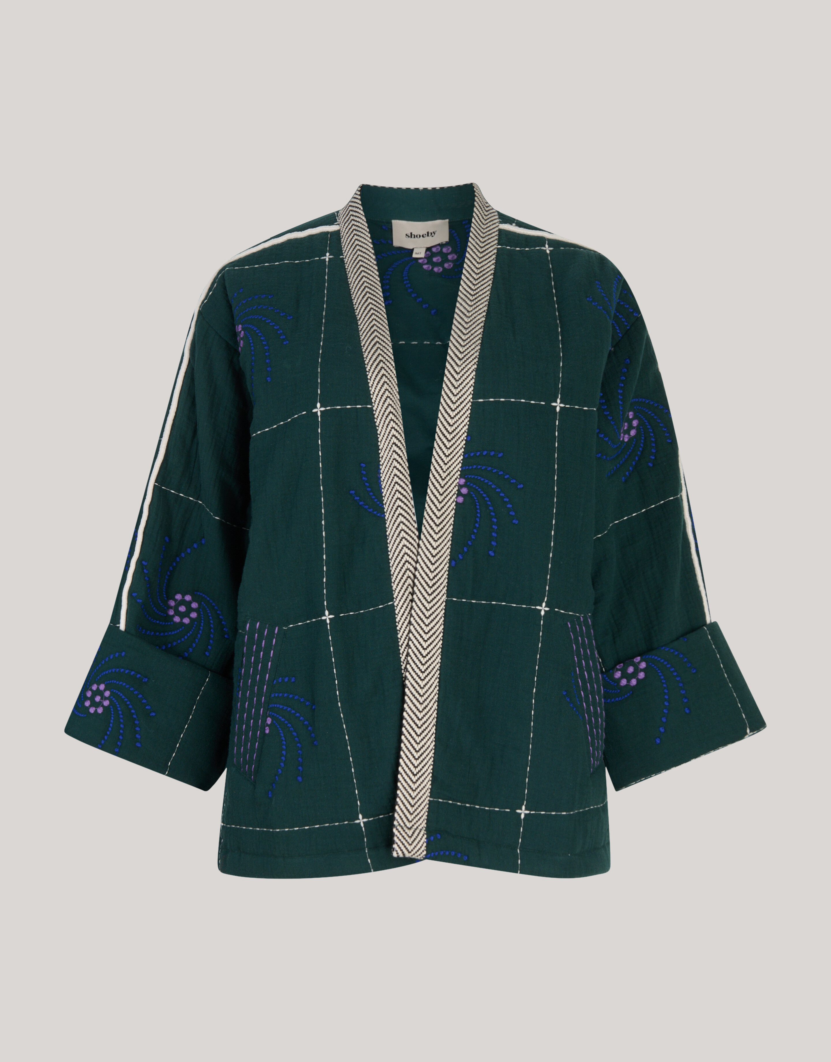 Embroidery Jack Groen By Mieke SHOEBY WOMEN
