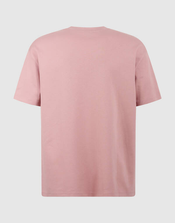 Logo Pocket T-shirt Roze SHOEBY MEN